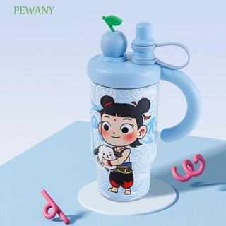 PEWANY哪吒保溫杯,800毫升不銹鋼吸管水杯,飲具帶過濾器大容量旅行咖啡杯禮物