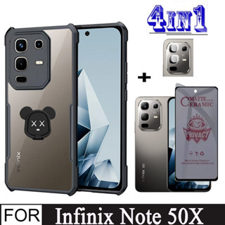 4 合 1 Infinix Note 50x 防震手機殼,適用於 Infinix Note 50 Pro 4G Note