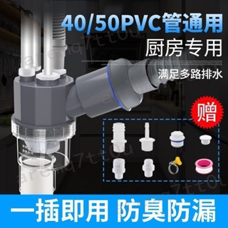 🔥 臺灣出貨 修繕必備🔥水槽 三通 洗衣機 洗碗機 淨水器 前置 小廚寶 防臭 排水 裝置 熱銷