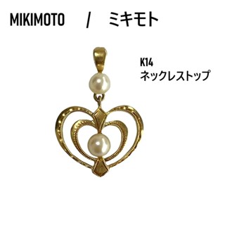 Mikimoto 項鍊 珍珠 14k 心型 mercari 日本直送 二手
