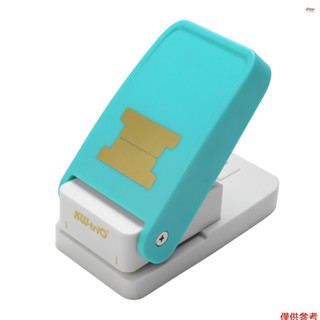 全新 KW-trio BQJ-04 標籤打孔活頁分離器 DIY 索引貼紙標籤打孔機分隔紙打孔機剪貼簿壓花工具工藝品書籤記