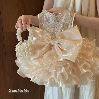 XYJ 萌寶系列女童公主裙2025禮服中兒童洋氣洋裝