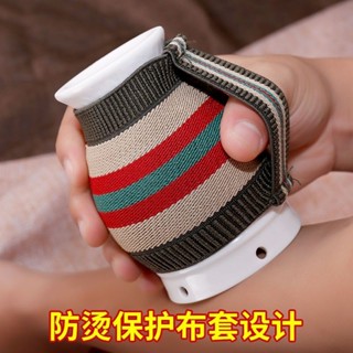 艾灸罐陶瓷艾灸館專用器具刮痧一件式杯隨身灸工具家用艾灸盒小灸罐
