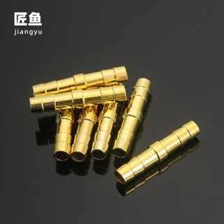 【臺灣發貨】匠魚 茶盤銅管接頭排水配件茶桌銅件茶臺出水介面嘴 功夫茶具配件 支援批發