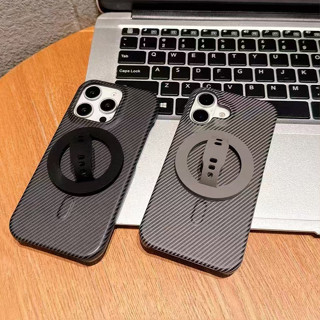 碳纖維磁吸 指環扣 磁吸手機支架 指環支架 桌面支架 適用於 iPhone 16 15 14 13 Promax 保護殼