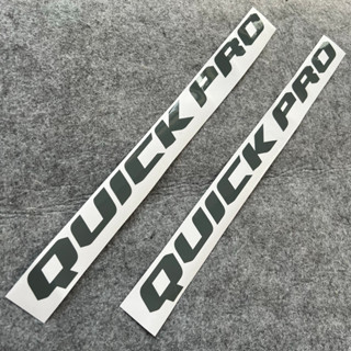 適用QUICK PRO快客公路腳踏車車架原廠logo覆蓋塗裝改色貼紙防水