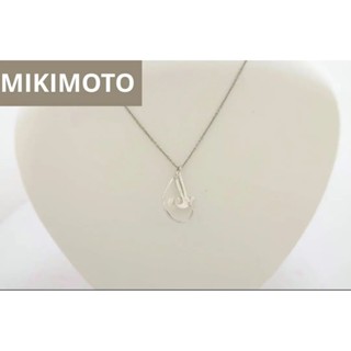 Mikimoto 項鍊 墜飾 銀 珍珠 Akoya mercari 日本直送 二手