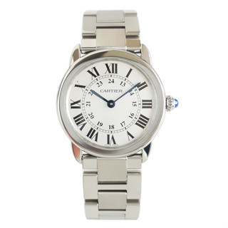 Cartier [全套]卡地亞倫敦SOLO白盤29表徑石英機芯手錶女士W6701004