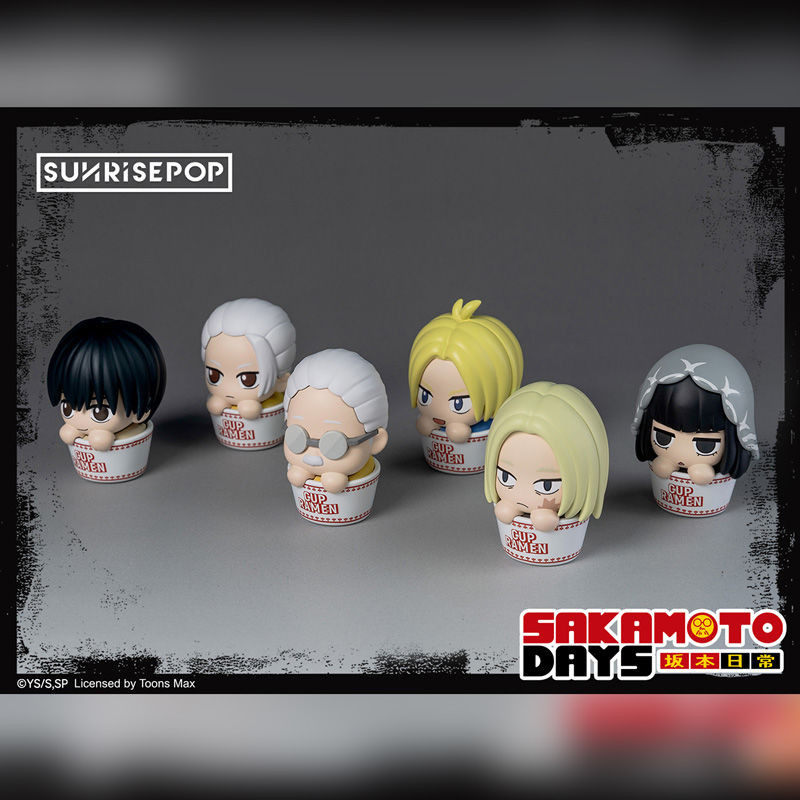 SUNRISEPOP坂本日常盲盒朝倉信南雲大佛小鵰像公仔手辦桌麵擺件 免運 小胡桃小店