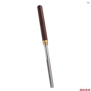 全新巴洛克吉他品絲加冕銼品絲修復工具,帶 4 個尺寸邊緣窄/中/寬口邊緣和平邊木柄吉他琴師工具尤克里裡貝斯班卓琴
