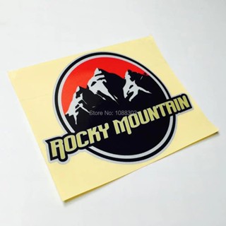 批發 5 件裝 ROCKY MOUNTAIN 汽車貼紙汽車造型乙烯基貼花改裝越野反光貼紙