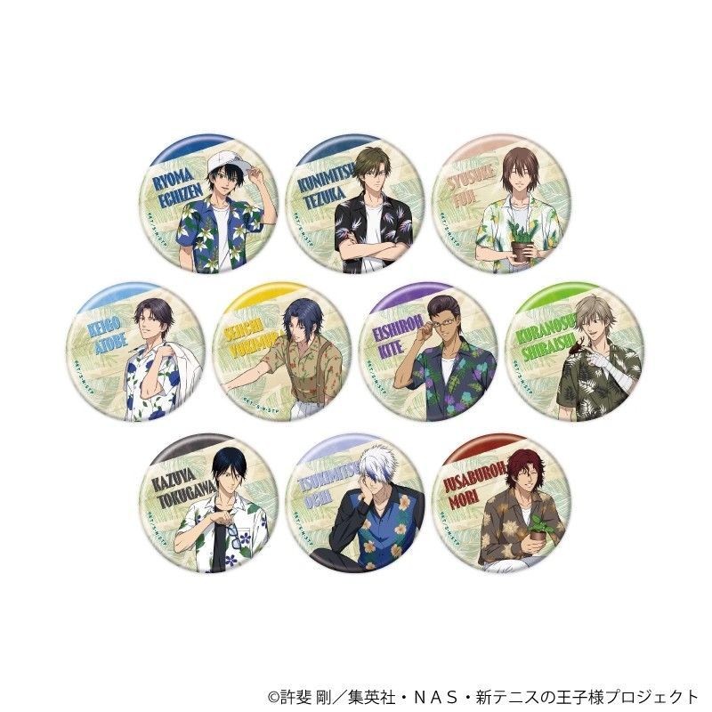 免運 A3 新網球王子 植物園ver 57mm新繪吧唧徽章 週邊 小胡桃小店