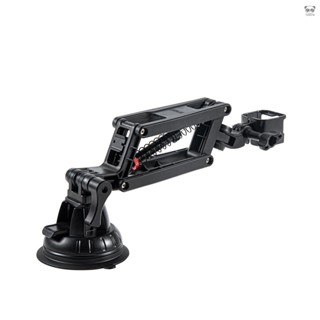 運動相機車拍減震吸盤支架 適配DJI Pocket 3, Insta360 X4, Hero 13, DJI