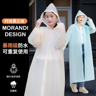熱銷新品🔥新色一次性雨衣全身加厚加長防暴雨成人男女戶外旅遊徒步騎行雨披
