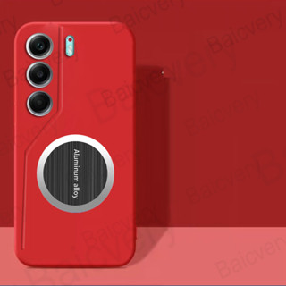 Tecno Camon 40 Pro 5G/Camon 40 Pro 4G/Camon 40 4G 防摔啞光軟保護套帶鐵