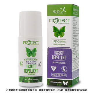 紐西蘭Skin Technology 15%派卡瑞丁瑞斌6H長效防蚊滾珠/ 60ml/ 花香 eslite誠品