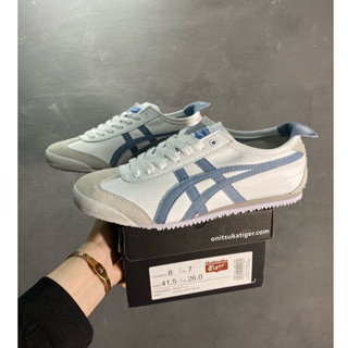 新品[]onitsuka Tiger（鬼塚虎羊皮皮）墨西哥66男鞋女鞋運動鞋情侶跑步鞋