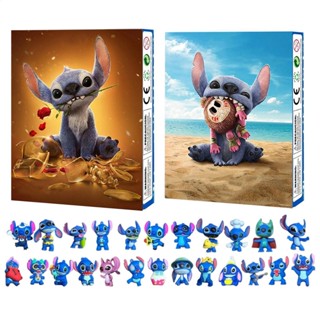 Stitch Advent Calendar 2025 24 天人物人物倒計時日曆季節性場景裝飾促進家庭互動 tamy3