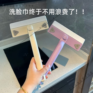 新品特價#洗臉拖把免手自動濕巾麵巾傢用二次利用迷你清潔懶人拖地平闆除塵