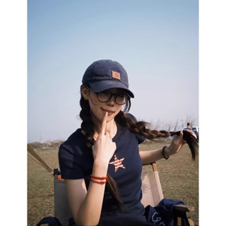 【NZN】美式復古辣妹星星印花收腰短袖T恤女夏百搭休閒緊身顯瘦正肩上衣