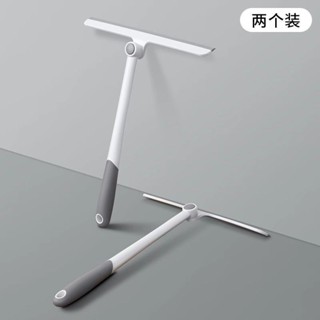 🔥臺灣出貨🔥 手持T型玻璃刮刮水器玻璃清潔器360度旋轉家用擦玻璃神器 6・6