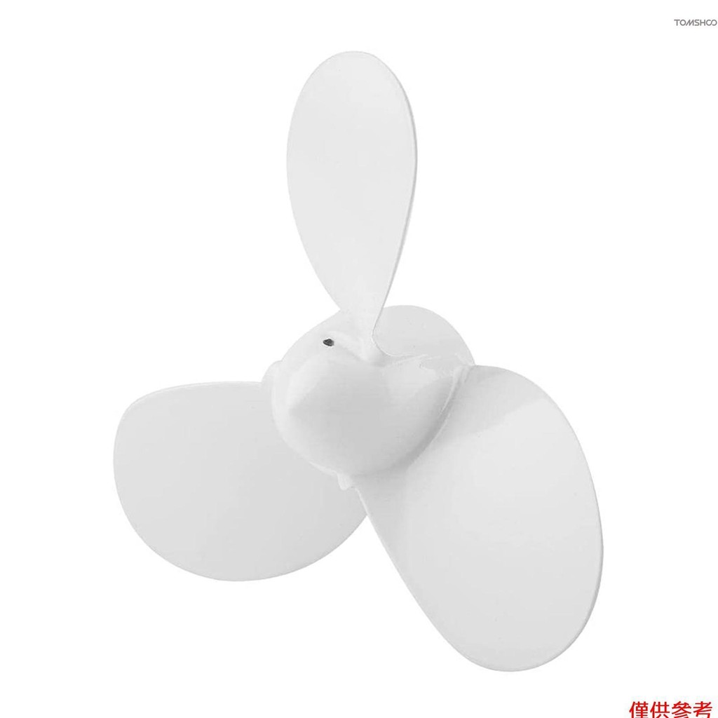 山葉 Winn 7 1/4X5-A 船用螺旋槳舷外馬達螺旋槳 3 葉片鋁合金螺旋槳更換適用於雅馬哈舷外機 2HP