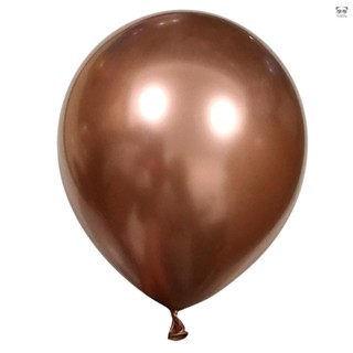 12寸加厚金屬色乳膠氣球 派對裝飾婚慶生日氣球 銅色 單個裝