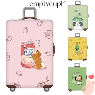 EMPTYCUP行李箱保護套,防塵18-24寸拉桿箱旅行箱保護套,彈力的卡通耐磨旅行行李箱套