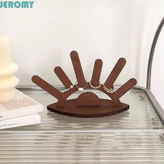 JEROMY珠寶首飾展示架,收納DIY自創木製首飾架,項鍊手鍊飾品擺件手工工藝品戒指展示架
