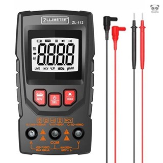 ZL-112手持式多功能萬用表 數字高精度維修萬用表 電工專用小型便攜萬能表數顯背光彩屏顯示 交直流電流/交直流電壓/電