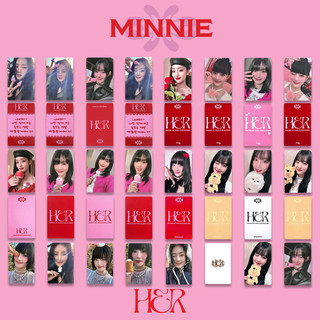 🌈正版官卡 臺灣出貨GIDLE金米妮Minnie HER周邊專輯小卡 K4特典小卡 Broadcast打歌卡特典卡