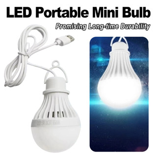 7w Usb Led 野營燈 3w 5w 7w 帶 1.2m 夾線房間燈 5v 燈泡乳白色罩桌眼/保護 Usb 適配器供