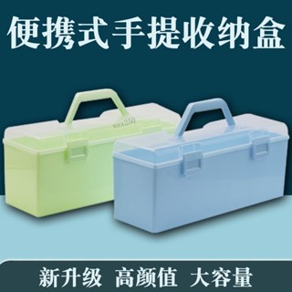 【臺灣出貨】 加厚毛筆盒書法收納盒美術工具盒畫畫手提便攜小學生長條繪畫筆盒 熱銷