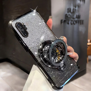 SAMSUNG 旋轉陀螺設計支架手機殼適用於三星 Galaxy Note 10 Plus Note10 10Plus 外