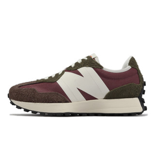 New Balance 休閒鞋 327 男鞋 酒紅 咖啡 厚底 復古 NB 運動鞋 [ACS] MS327HD-D