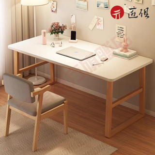 【匠俱】書桌 實木電腦桌 加寬加厚桌面 簡約家用學生書桌 臺式電腦桌 工作臺 辦公桌 免運 可貨到付款 047