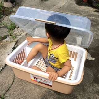 碗盤收納架 廚房特大帶蓋碗櫃塑膠瀝水碗架 家用放碗箱碗碟密封箱 碗筷收納