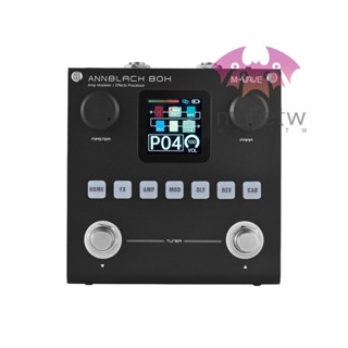 M-VAVE 80 可編輯前置放大器 20 螢幕踏板 Lcd 3 段均衡器可編輯 6 Ir 駕駛室處理器 80 建模器處