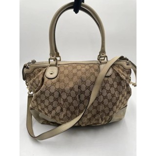 GUCCI 古馳 手提包 2way 日本直送 二手