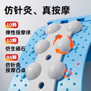 新品現貨頂腰板脊椎器腰椎舒緩牽引拉伸神器家用腰部託舉儀可調整20250605