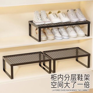 鞋架省空間收納鞋櫃分層隔板雙層鞋托架神器門口放鞋子拖鞋置物架20250527