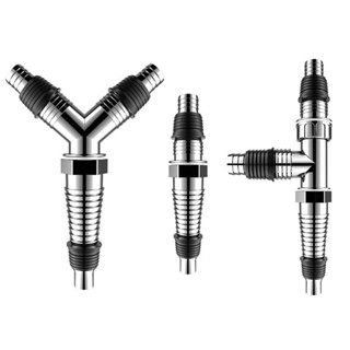 ♤洗衣機地漏♤ 現貨 [多種選擇]洗衣機三通接頭三頭通變徑大小管分水器下水管延長管二閤一對接器