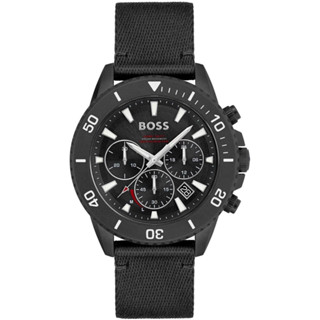 HUGO BOSS 男士海軍上將海洋手錶 HB1513918 黑色錶盤