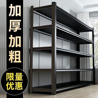 🎉臺灣熱賣🎉【2129人收藏】加厚立柱倉儲貨架置物架傢用多層落地收納架倉庫超市廚房展示架🎉全館下殺🎉X01