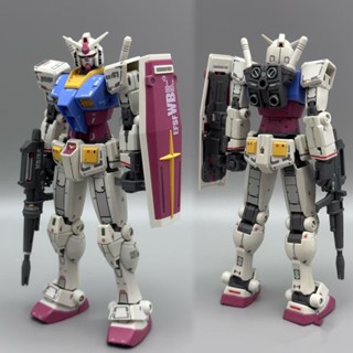 《現貨鋼彈》高高 超越全球元祖 HG鋼彈模型 1/144 鋼彈基地限定 RX-78-2高達拼裝模型 GUNDAM機甲手辦
