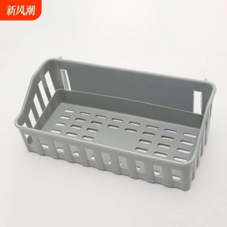 衛生間置物架免打孔浴室廁所壁掛式收納架廚房掛籃壁掛架子三角
