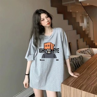 《現貨下單》胖mm超大尺碼女裝夏季2-300斤新款寬鬆顯瘦落肩短袖t恤女圓領上衣潮