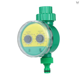 戶外定時灌溉控制器 自動噴水灑水控制器 程控水閥水龍頭軟管定時器 家庭園林農田可用 不配電池 美規