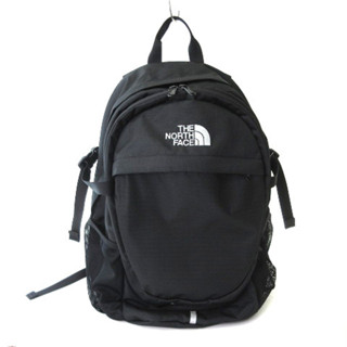 THE NORTH FACE 北面 後揹包 橫條紋 黑色 日本直送 二手