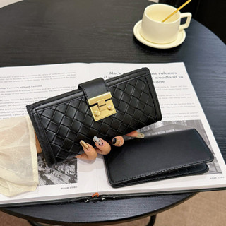 [現貨折扣]手拿包女 精品長夾 雙層手拿包[JONAN]✴錢包卡包二閤一證件包高顔值多功能大容量多卡位最新款網紅零錢包